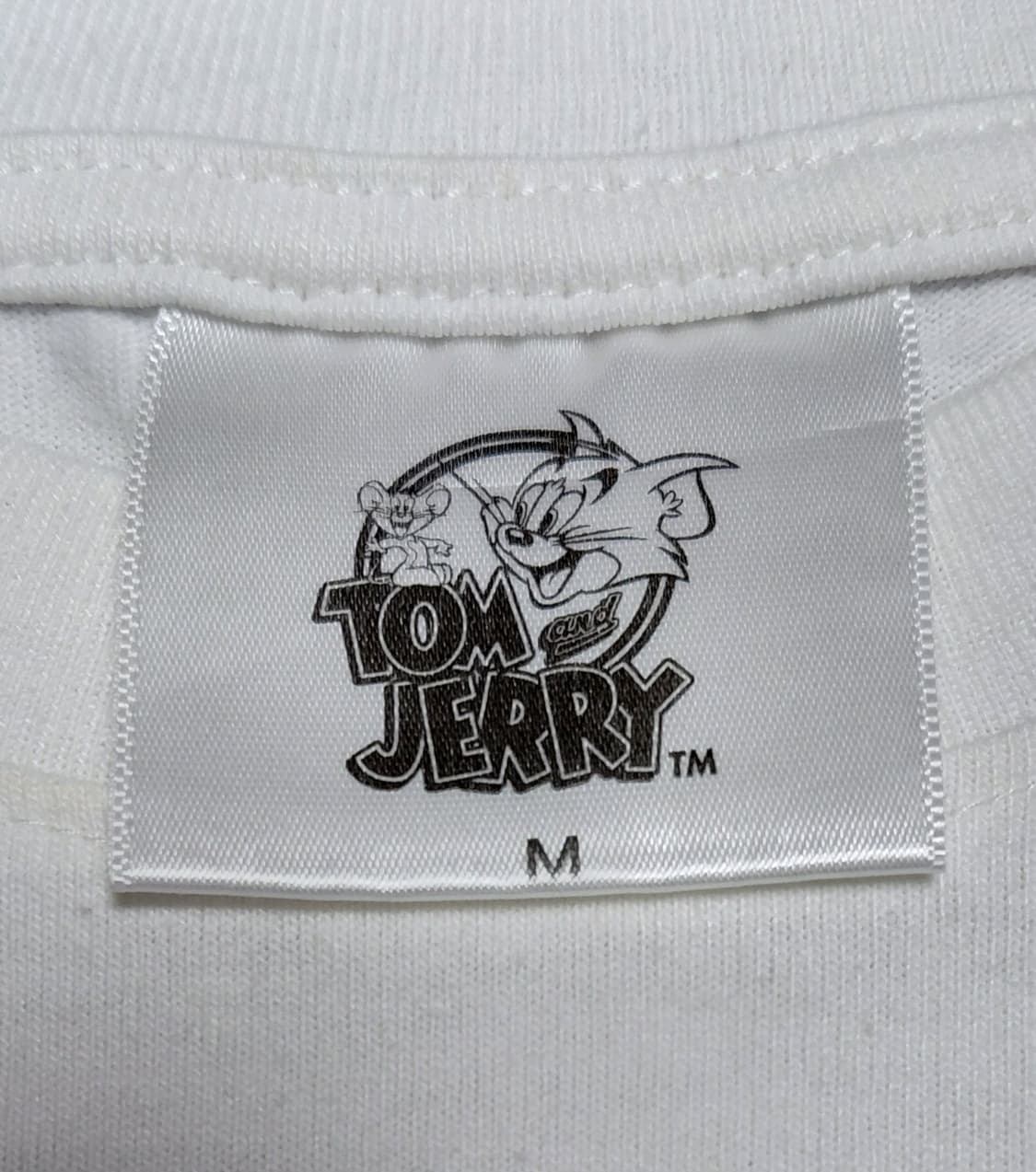 톰과 제리 오피셜 라이선스 후면 입체 자수 티셔츠 (M사이즈) 상품이미지5