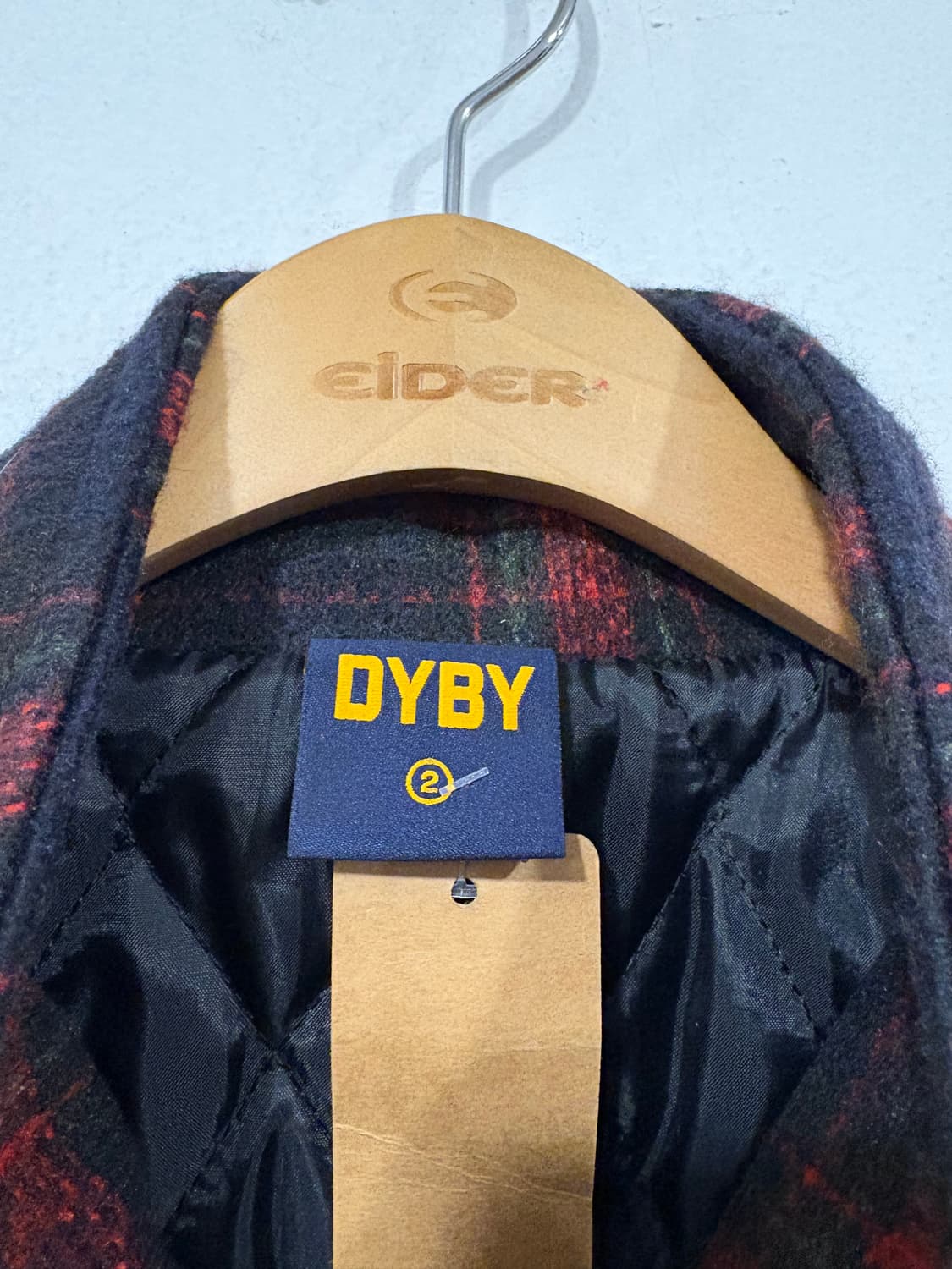 체크 반집업 상품이미지4