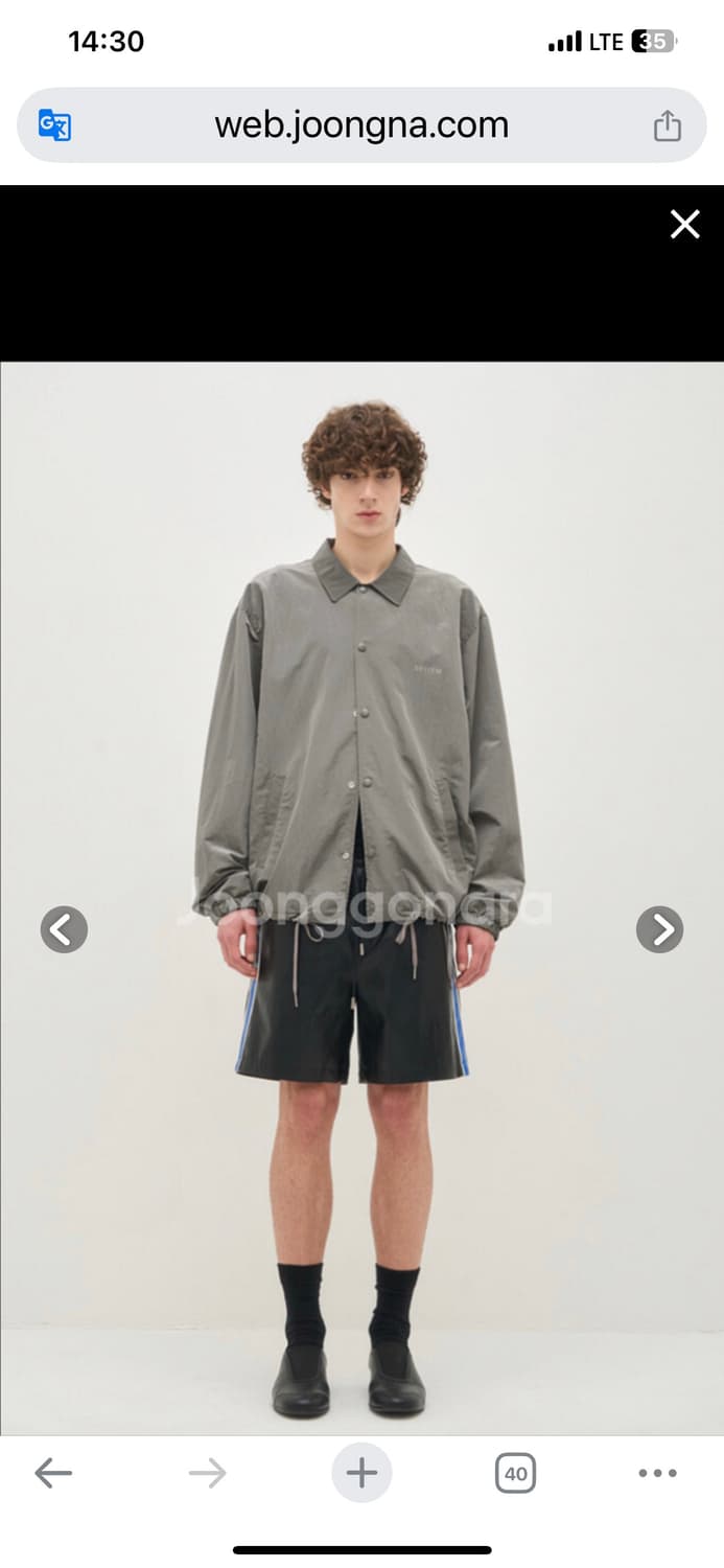 시스템옴므 드로우스트링 점퍼 한섬 상품이미지8