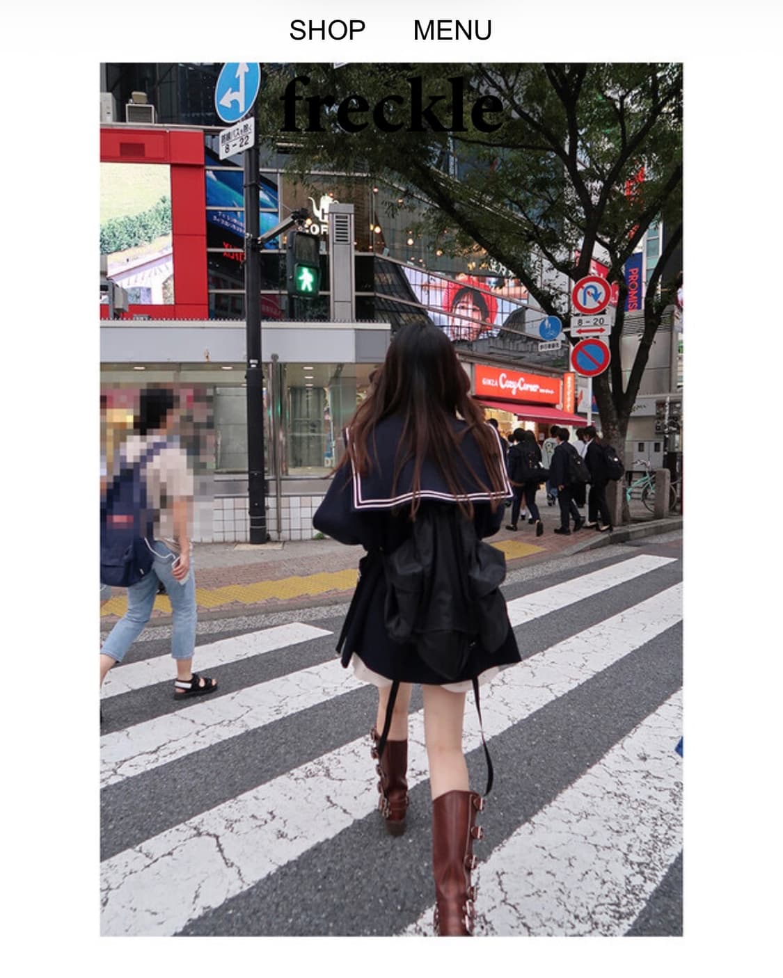 프레클 세일러 자켓 상품이미지3