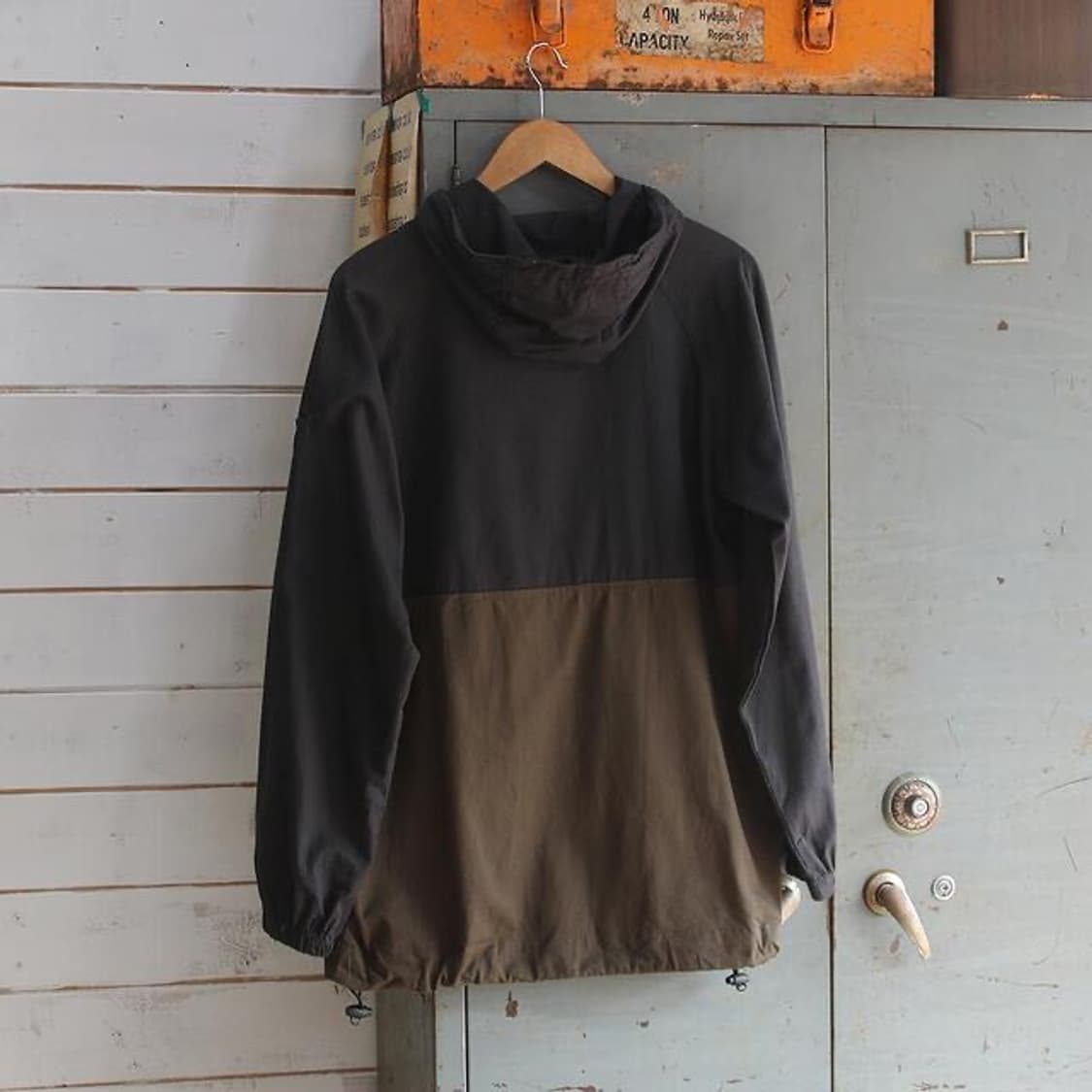 (착용컷) D.GROW 후드 아노락 자켓 (98) 상품이미지4