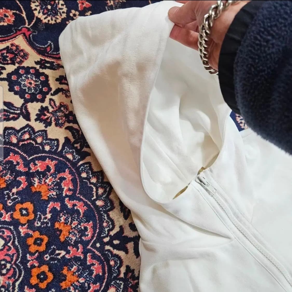 시스템(SYSTEM) 19FW 디테일 루즈핏 후드집업 상품이미지6