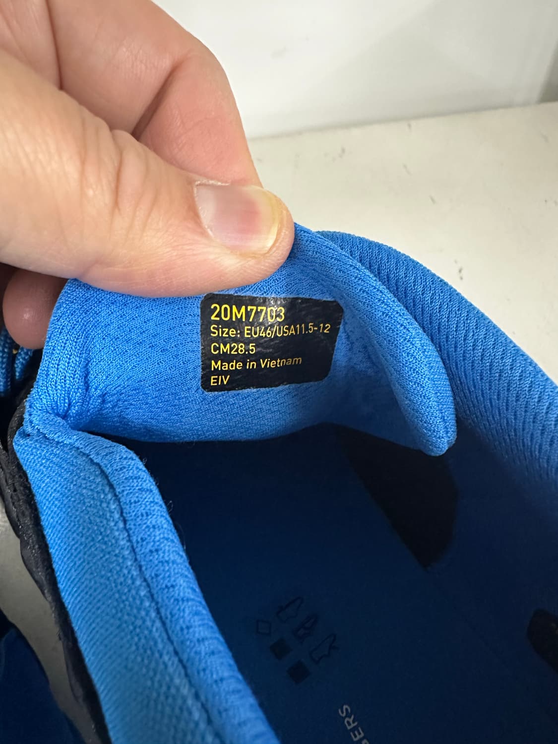 비브람파이브핑거스 V-Train 2.0 blue/black 285 상품이미지5