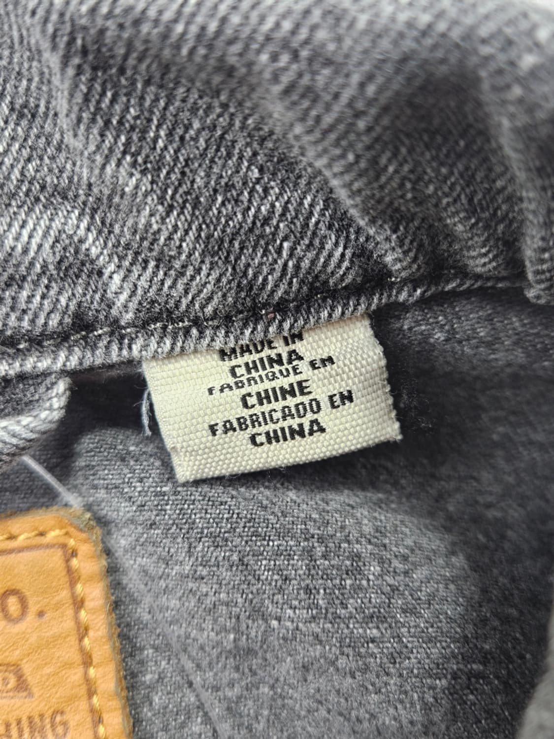 리바이스 그레이 데님 트러커 자켓 ( M ) / 11582 상품이미지8