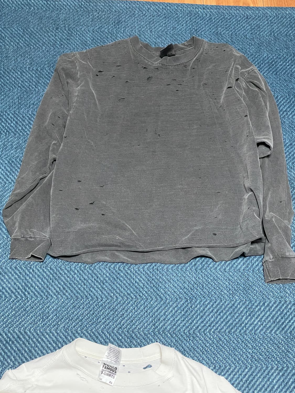 [XL] 샤카웨어 롱 슬리브 디스트로이드 버전  상품이미지3