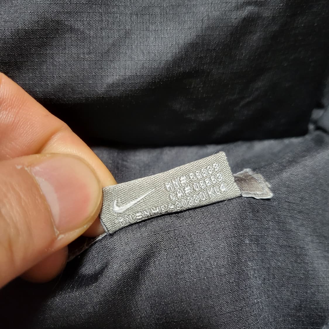 (L) 00s nike 올드스쿨 나이키패딩 나이키덕다운 뉴챔프패딩 상품이미지7