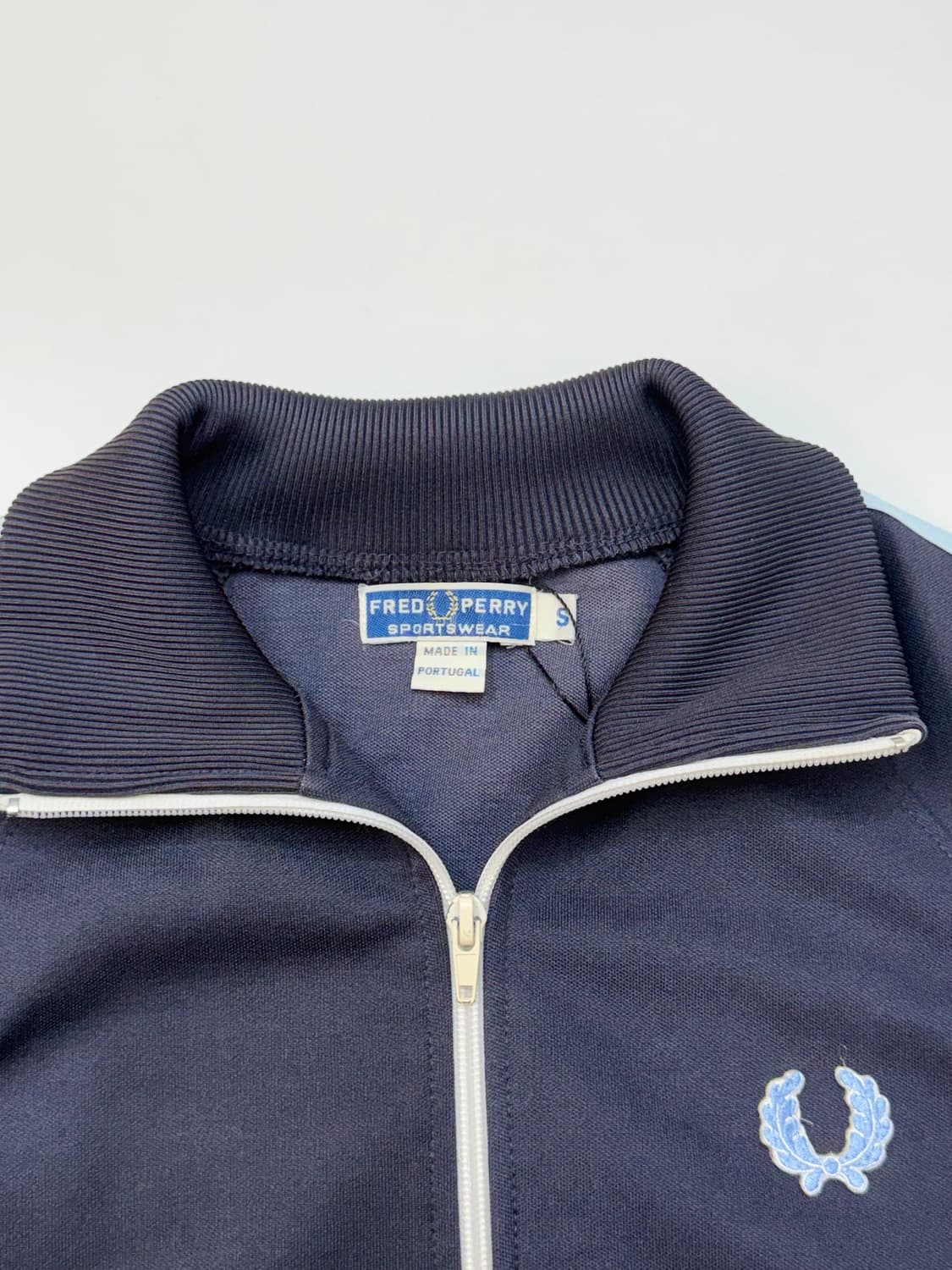 Fred Perry 프레드페리 스트라이프 테잎 네이비 트랙탑 자켓 상품이미지6