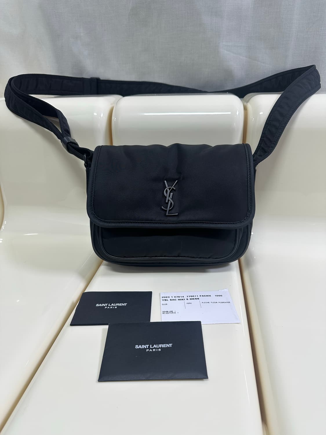 [SA 정품] 생로랑 니키백 메신저 블랙 스몰 상품이미지10