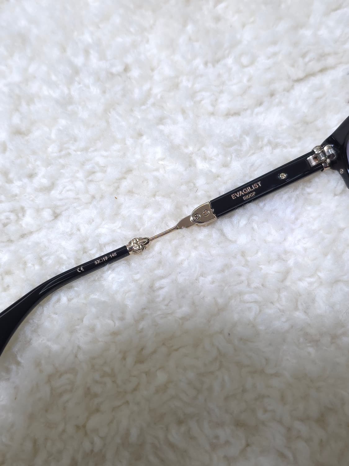 [OS] 크롬하츠 에바질리스트 안경 블랙 골드 상품이미지9