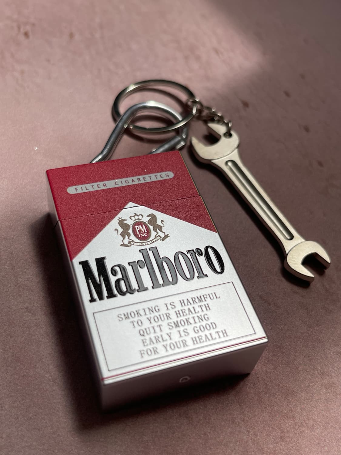 Marlboro Retro Keyring – 재떨이참 & 렌치 키링세트 상품이미지2