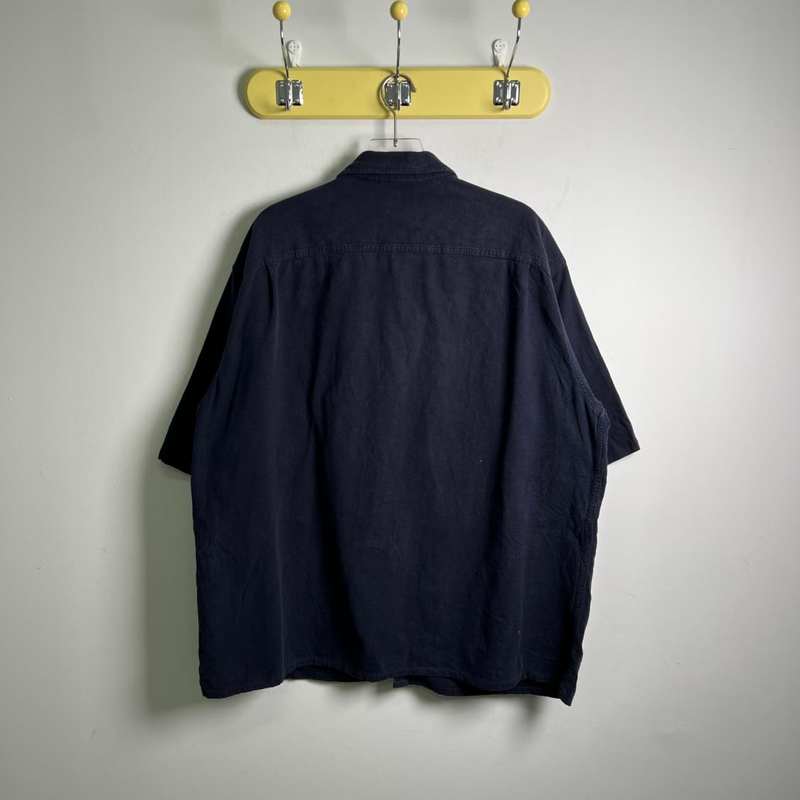 Carhartt 칼하트 네이비 몰스킨 워크 반팔 셔츠 L 상품이미지2