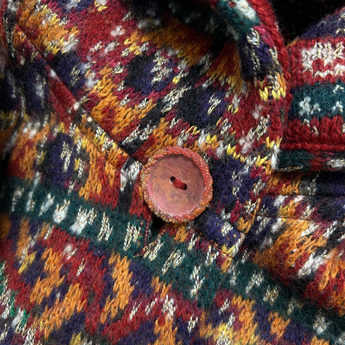 미쏘니 라나울 크리스마스 니트 코트(S) 상품이미지7