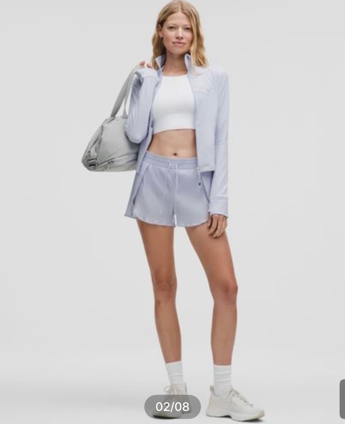 룰루레몬 디파인 크롭 자켓 Serene Blue 4사이즈 상품이미지2