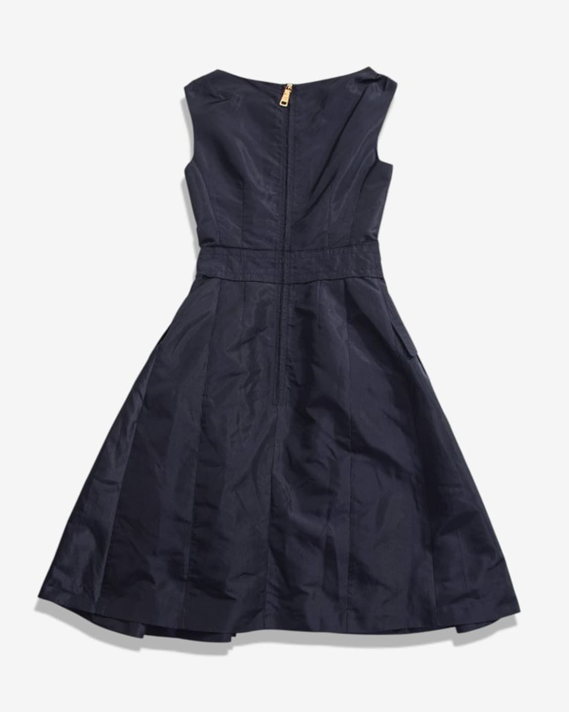 Prada Navy Silk Blend Dress 상품이미지2
