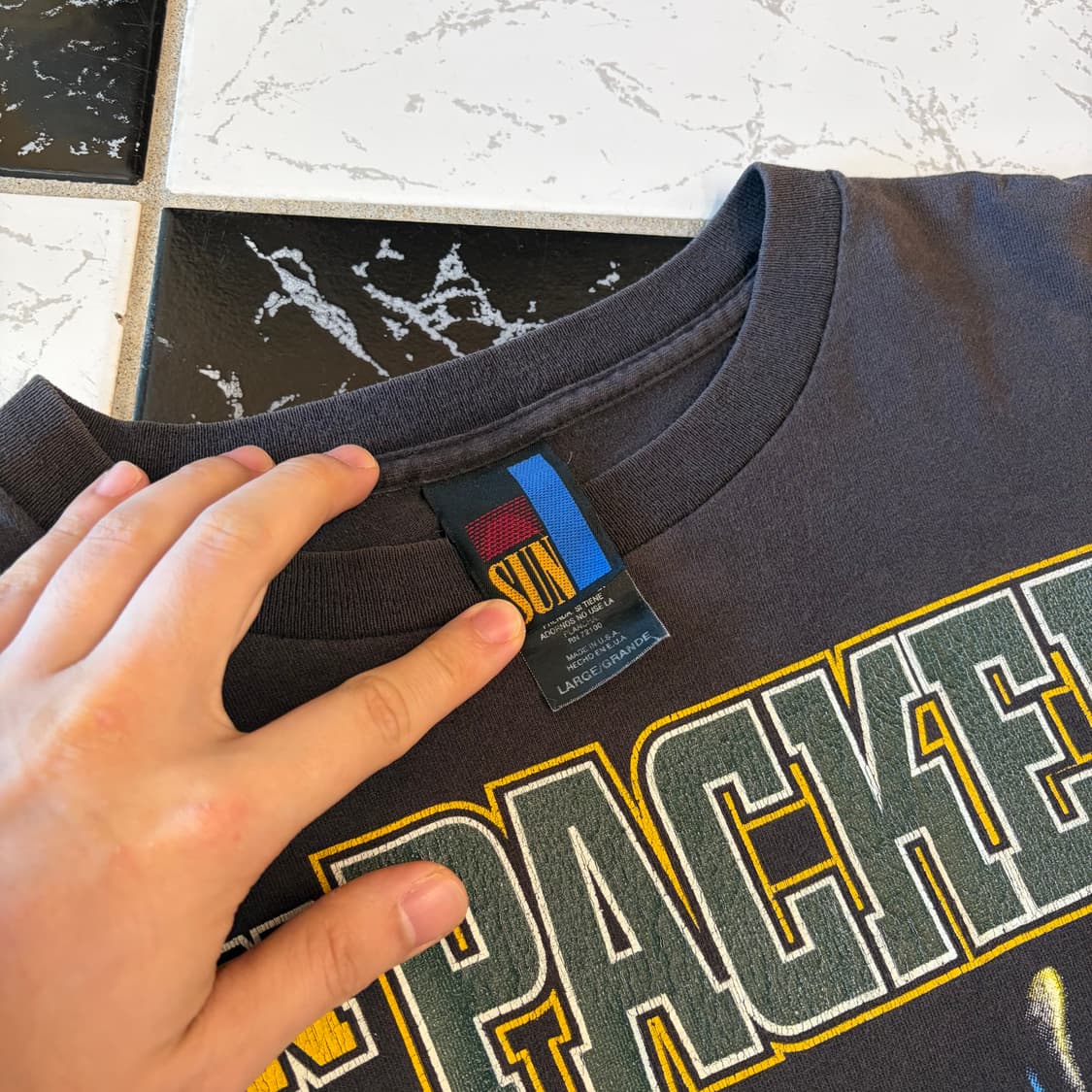 vintage team t-shirt 상품이미지4