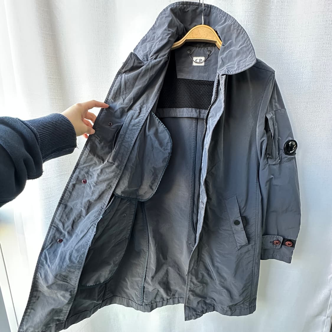 CP컴퍼니 렌즈 포켓 맥코트 그레이 95 상품이미지8