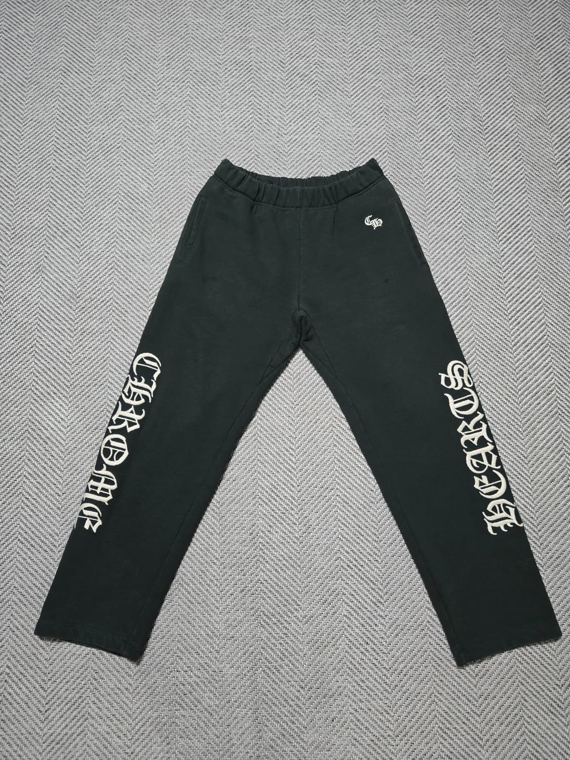 크롬하츠 헤비웨이트 자수 그린 팬츠(정품) 상품이미지3