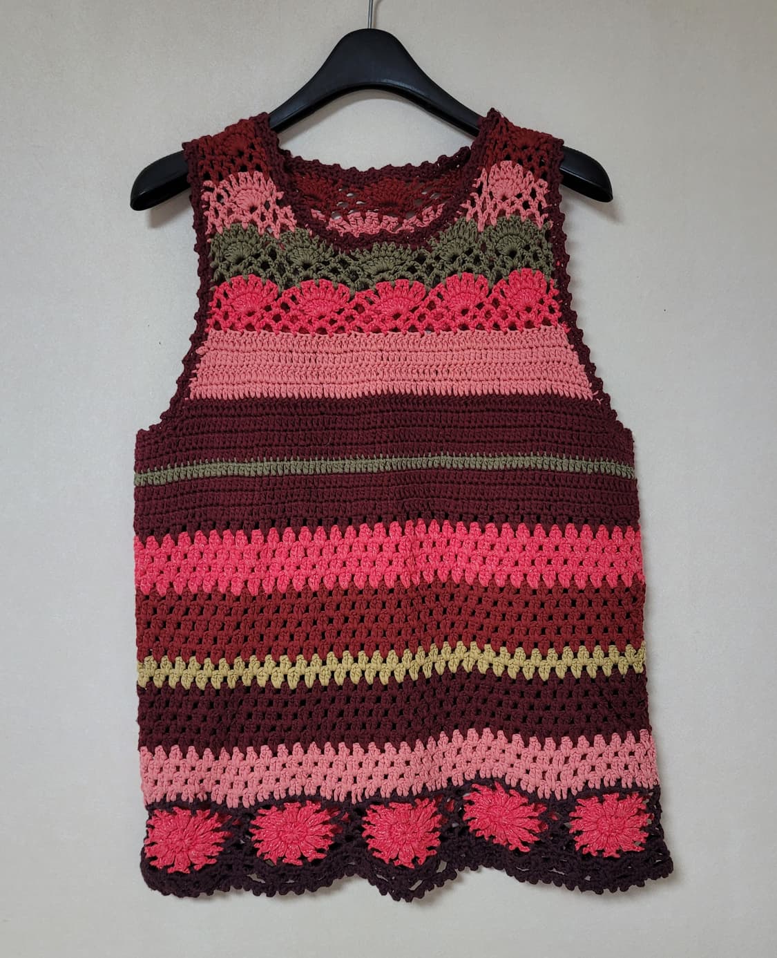 뜨개 베스트 니트 조끼 모리걸 st 상품이미지1