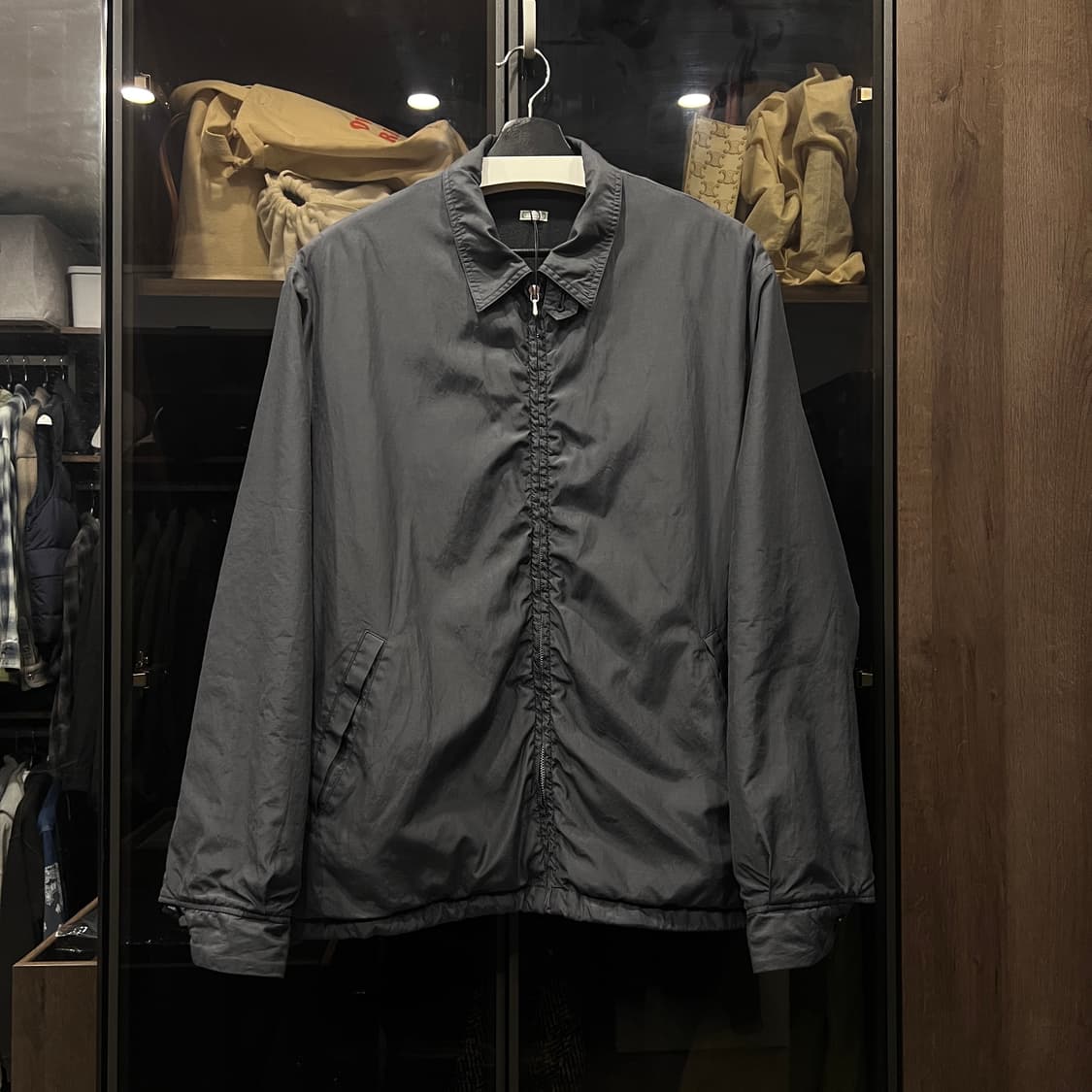 아프레쎄 / 25aw silk taffeta coach jkt / 2 상품이미지4