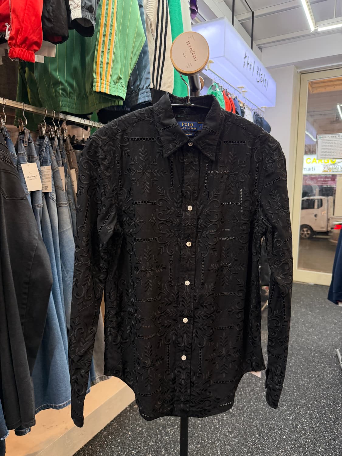 폴로 프리미엄 자수 셔츠 S 상품이미지1