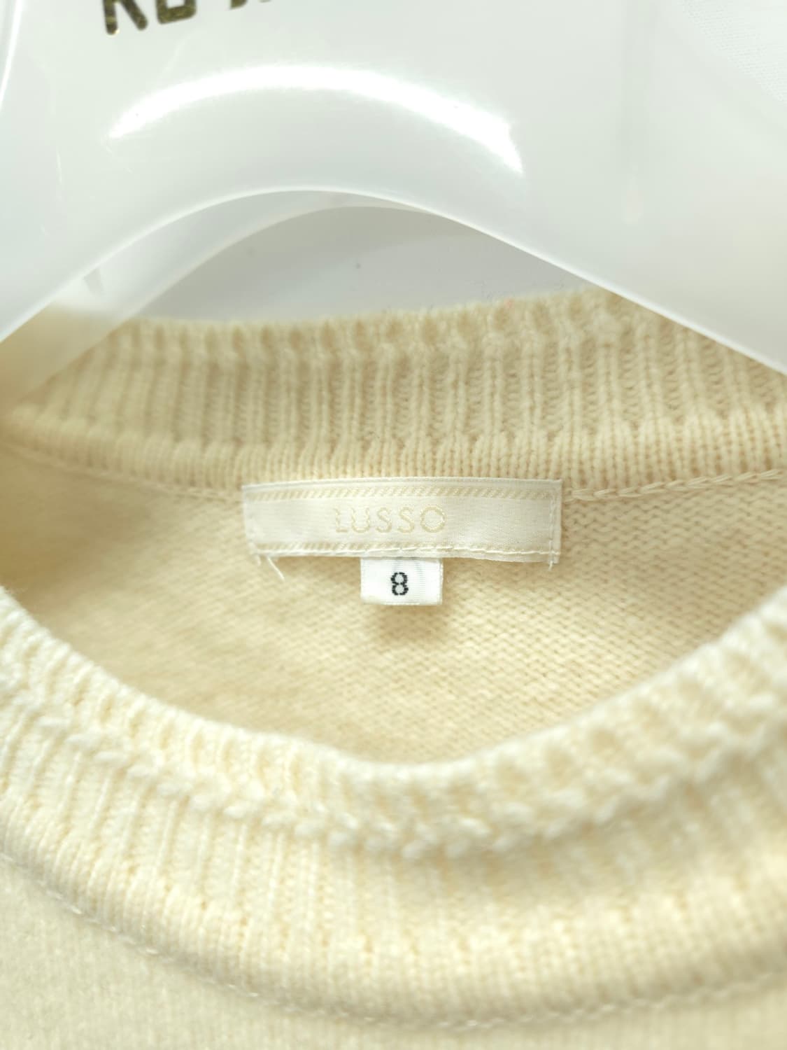 루쏘(LUSSO) 캐시미어 블랜디드 니트 (55~55반) 상품이미지7