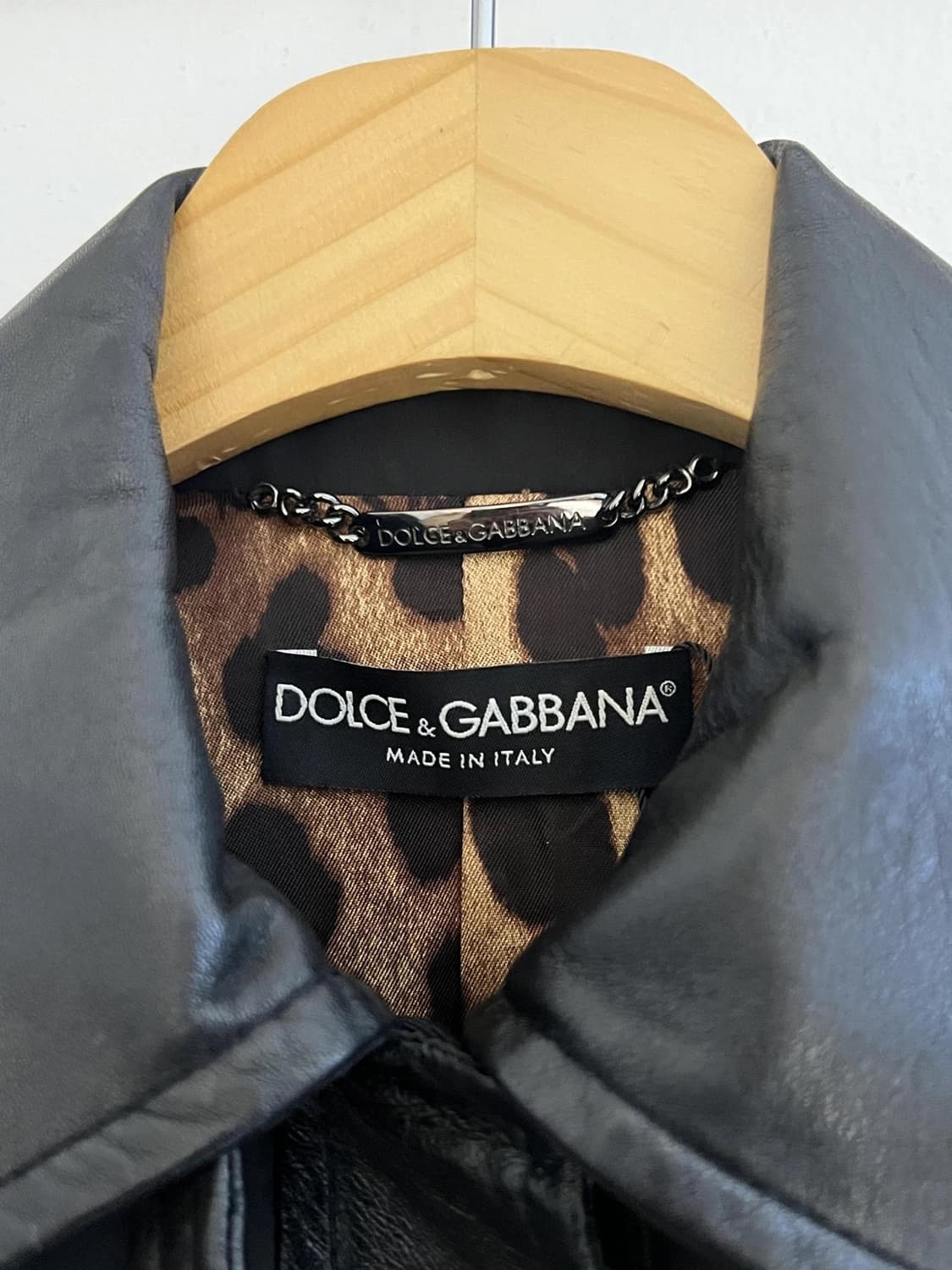 돌체앤가바나 레더트리밍 자켓 상품이미지2