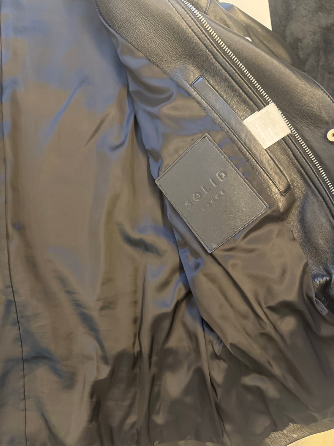 솔리드옴므 레더 쉘파카(양가죽) 상품이미지8