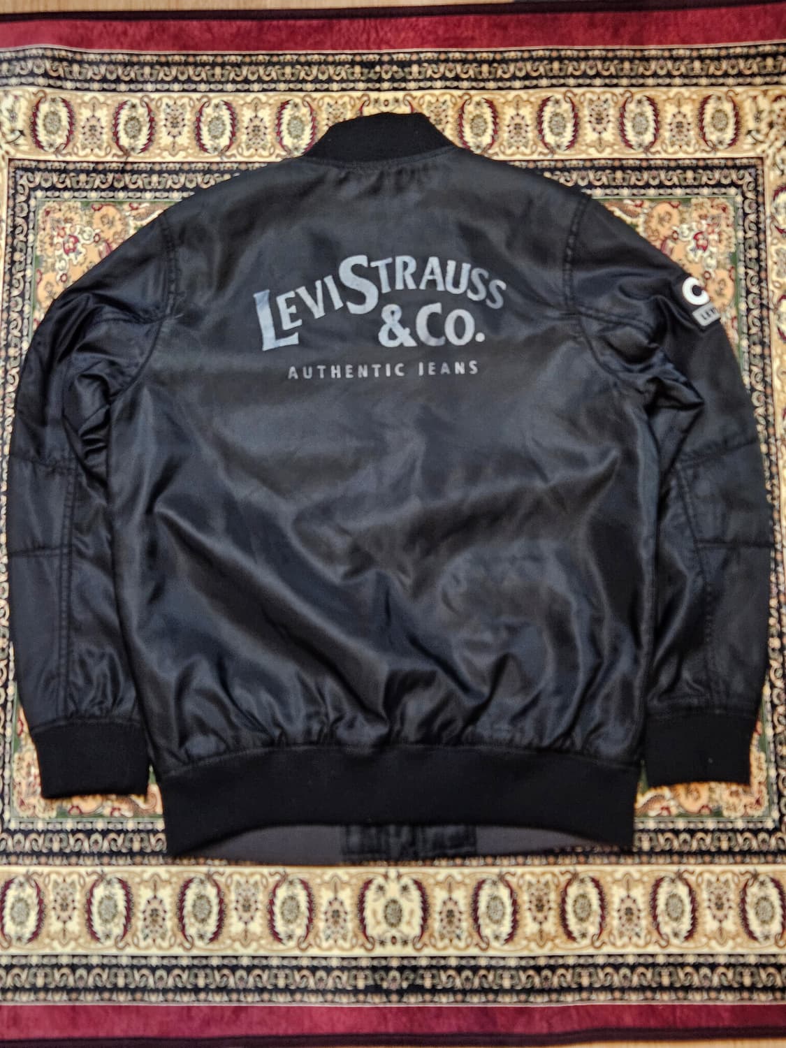 Levi’s 블랙 MA-1 봄버 자켓 상품이미지2