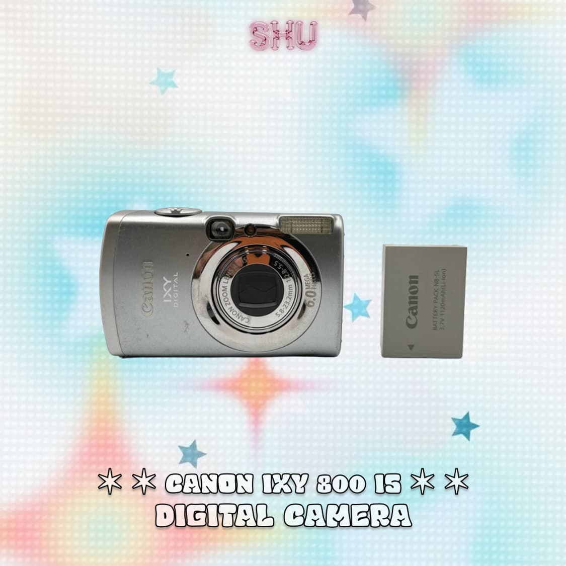캐논 익시 800 IS 빈티지 카메라 디카 실버  상품이미지2