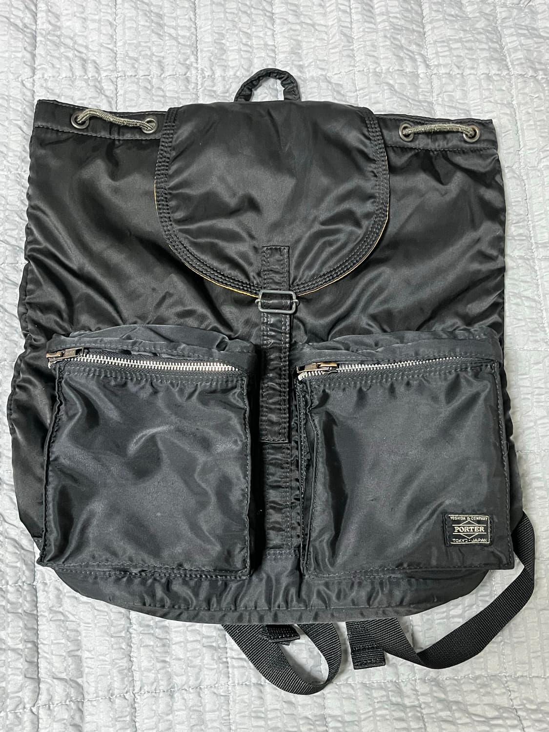 Porter 요시다 포터 탱커 지퍼백팩  럭색 블랙 상품이미지1