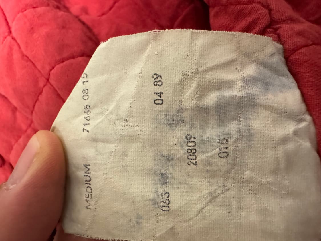80s levis 퀼팅 데님 3세대 자켓 usa 빈티지 상품이미지5