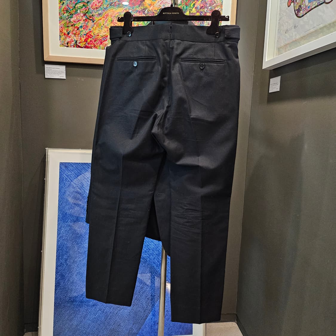 톰포드 아티쿠스 메탈 탭 투피스 블랙 수트셋업 상품이미지7