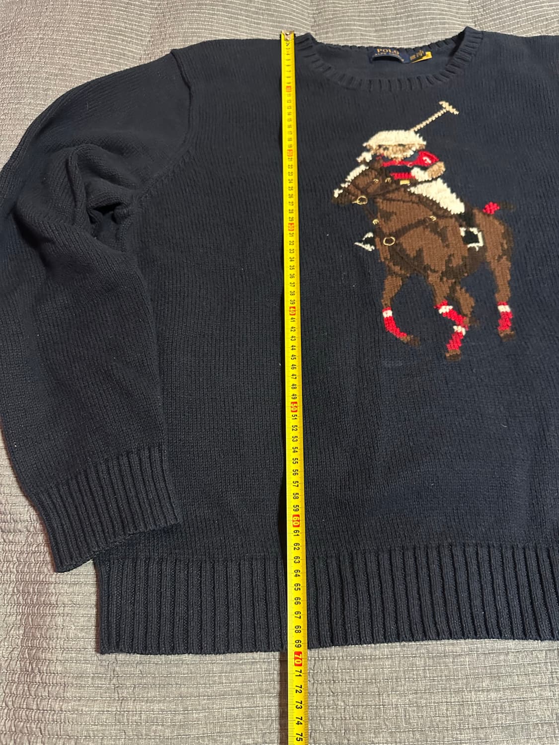 (2XL,QR) 폴로 빅포니 베어 니트 상품이미지2