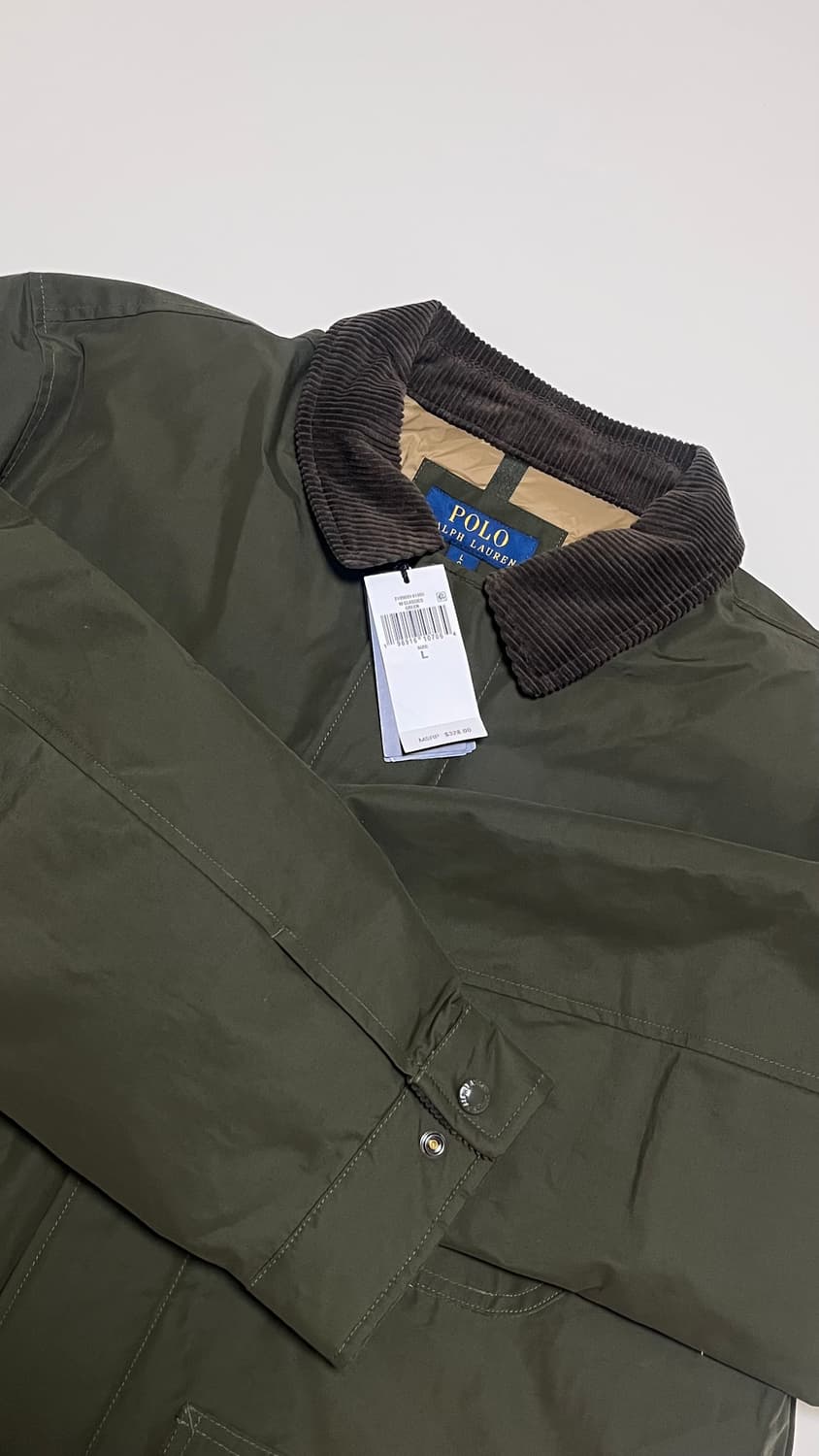 폴로 랄프로렌 엘스던 패딩 다운 자켓 올리브 L 새상품 상품이미지2