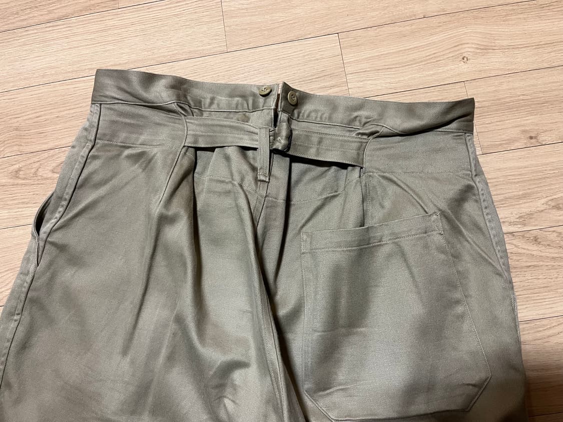 3) 22ss 코모리 코튼치노 오버 팬츠 상품이미지4