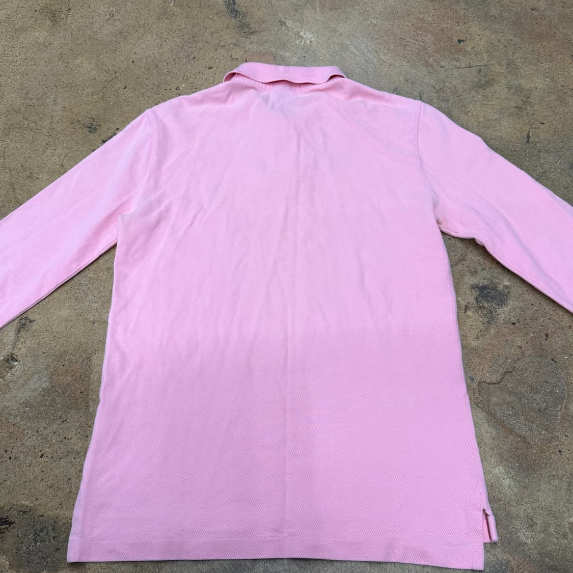 폴로 랄프로렌 핑크 카라 긴팔티셔츠  상품이미지4