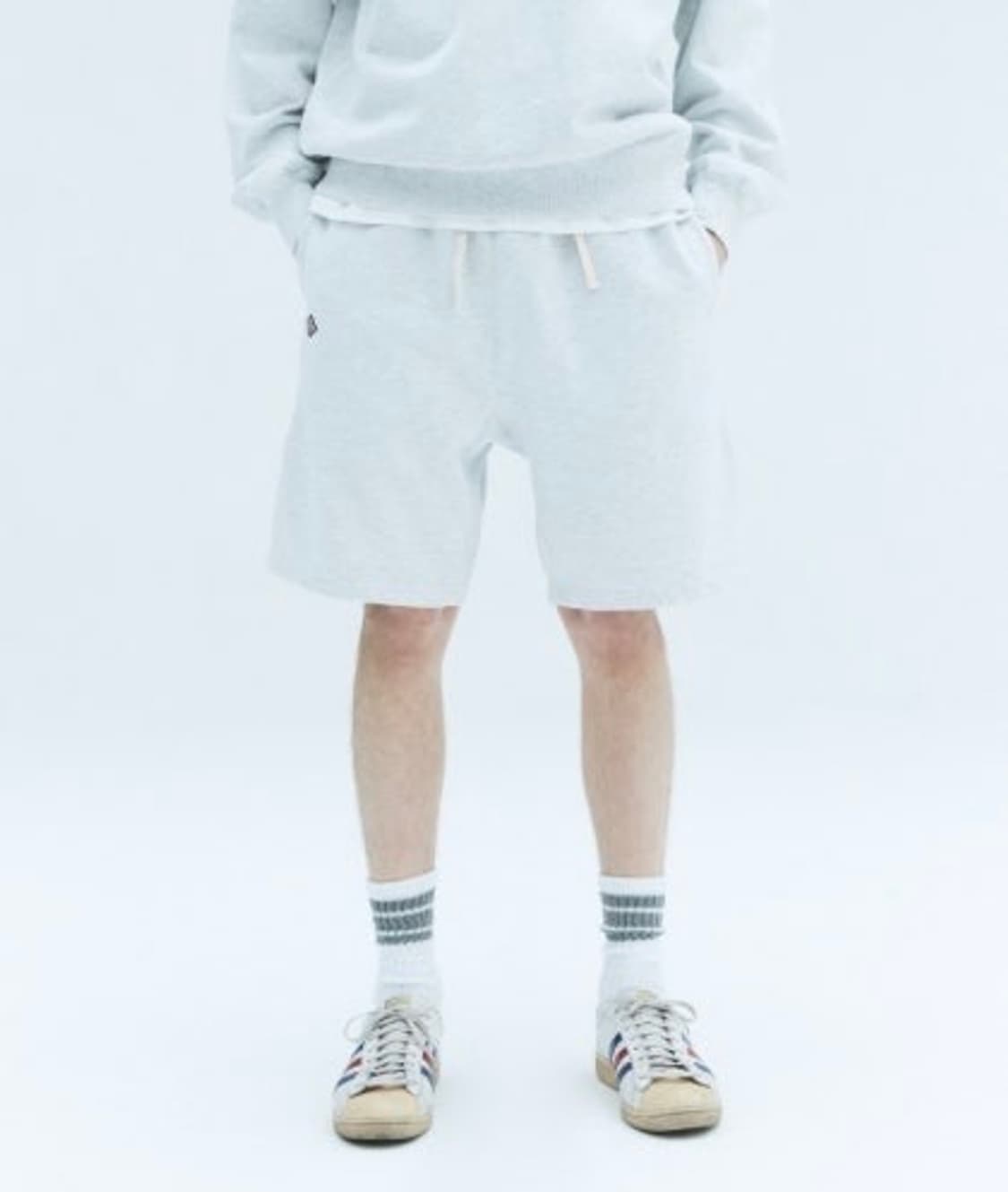 [HGS] 홈그로운서플라이 스웻 쇼츠(화이트헤더) 상품이미지5