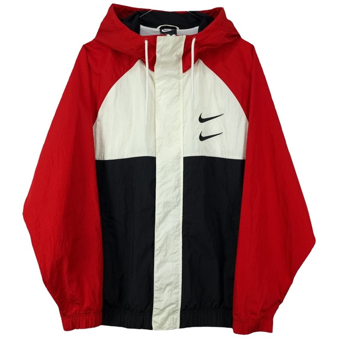 [나이키] 더블 스우시 프린팅 후드 바람막이 자켓 M19521 상품이미지2