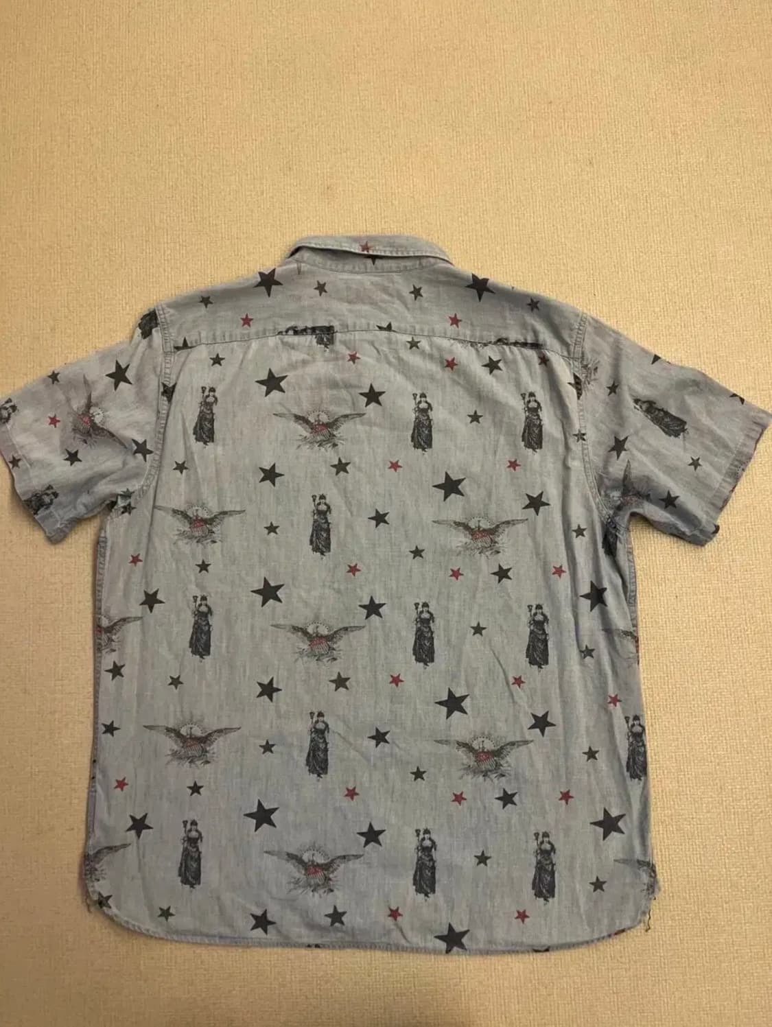 RRL PRINTED CHAMBRAY DENIM SHIRTS 상품이미지2