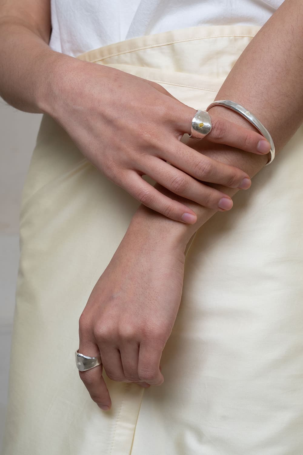 (새상품) ae 라지 돔 링 애끼반지 2호사이즈 상품이미지4