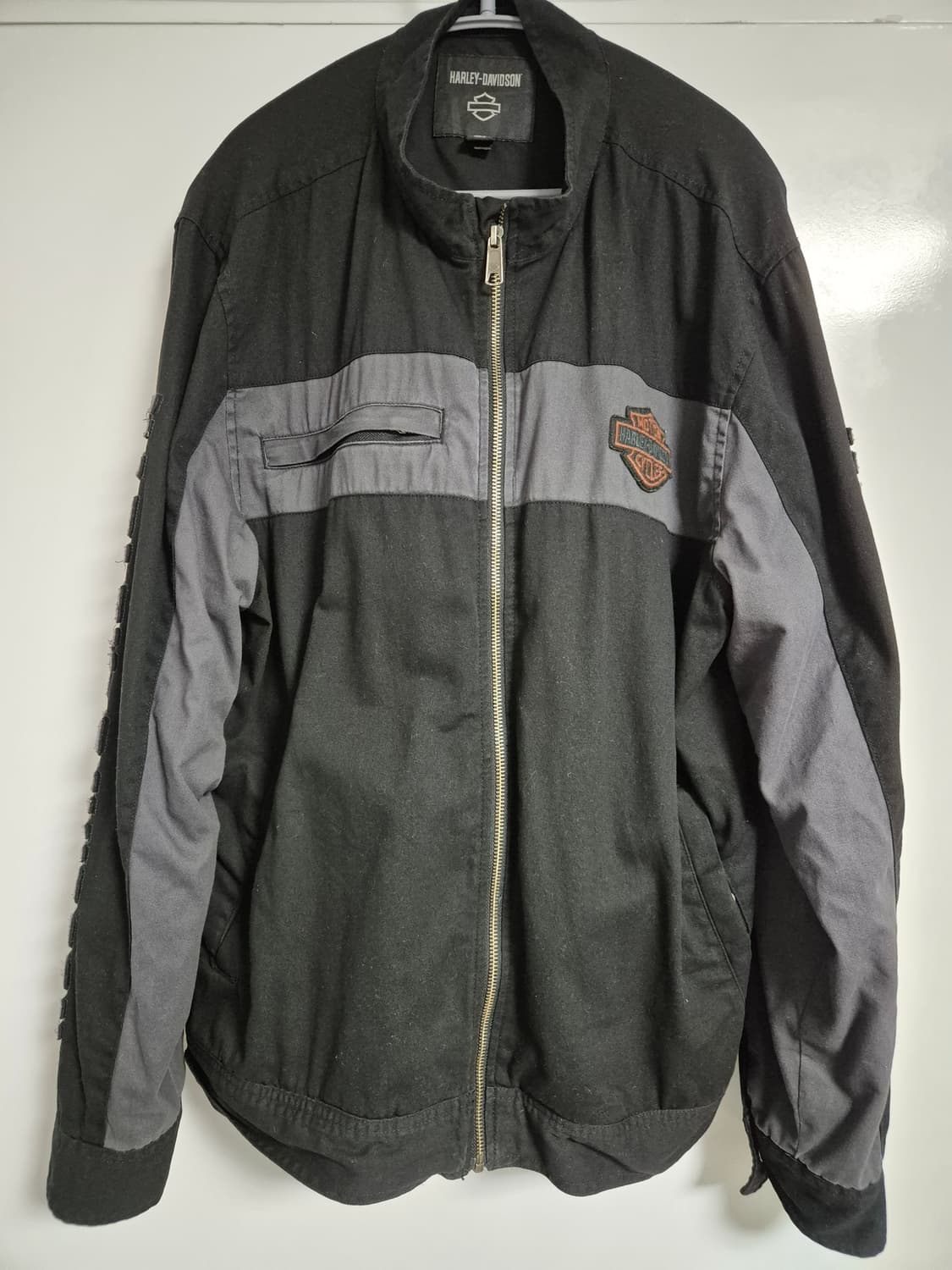 할리데이비슨 레터링 코튼 자켓 상품이미지2