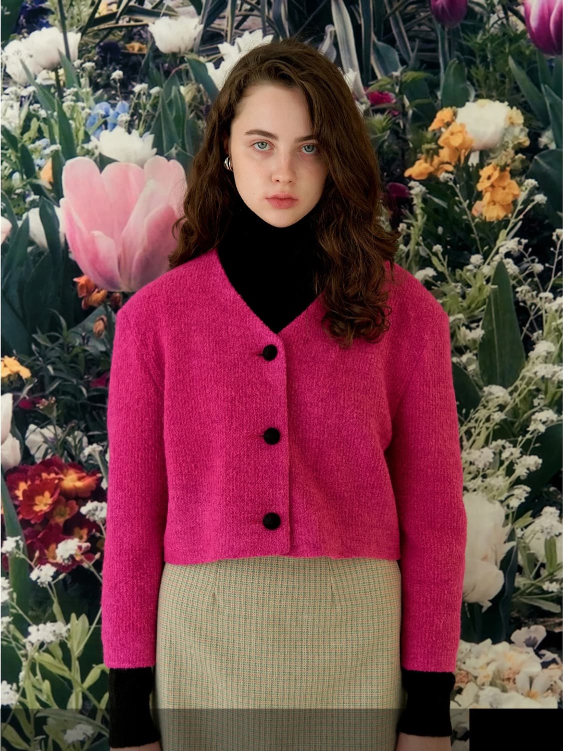 Sinoon 시눈 핑크 숏자켓 free 상품이미지1