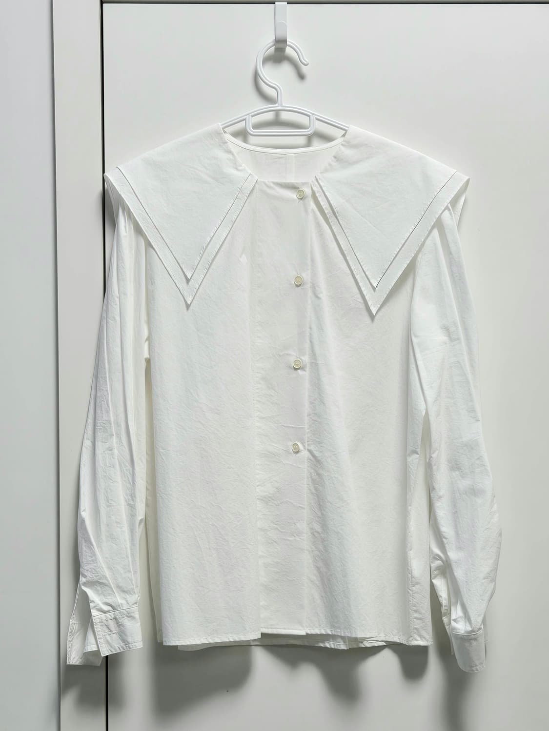 (새상품) 비뮤즈맨션 더블카라 세일러 블라우스 상품이미지1