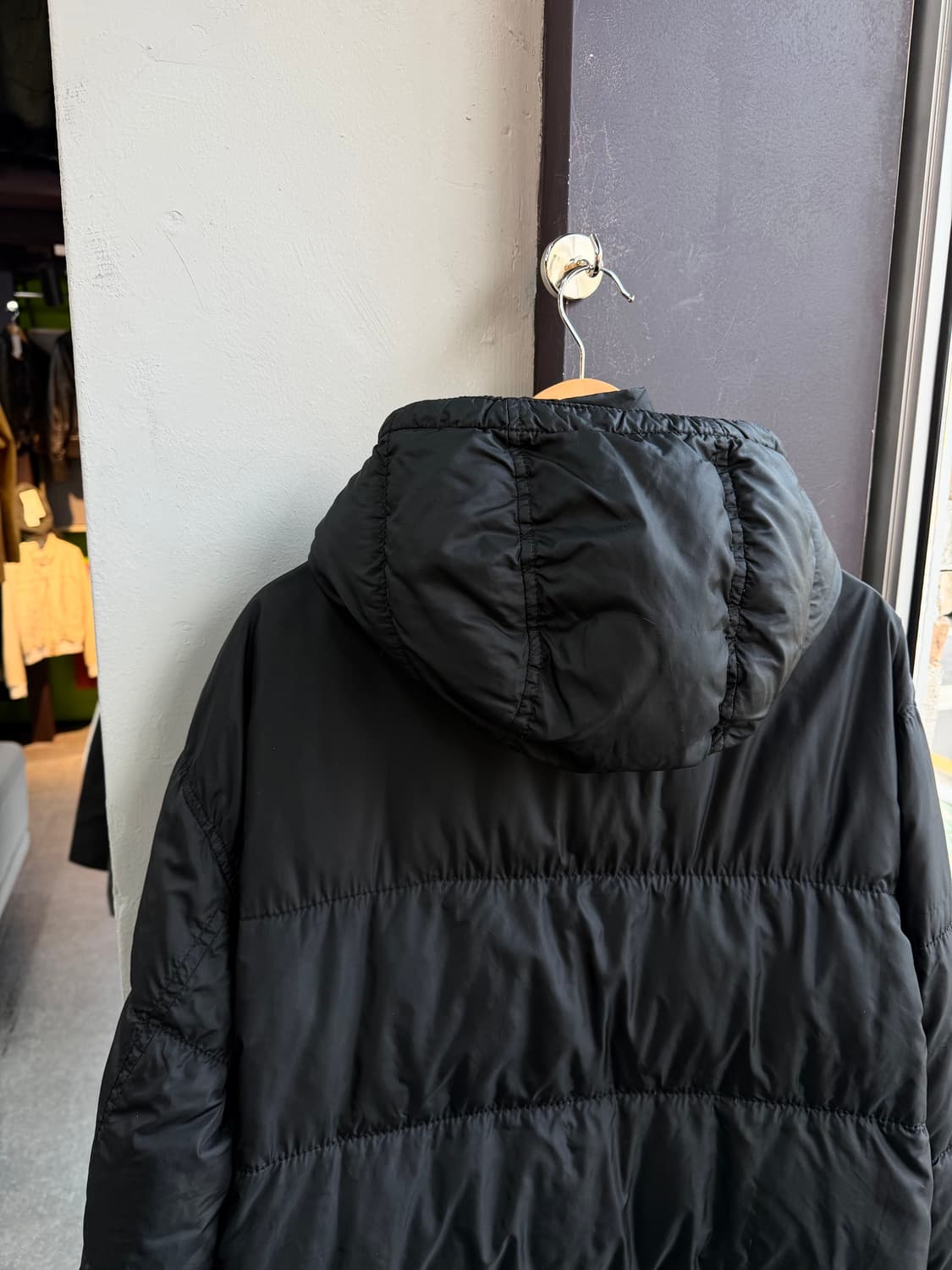 .52/ 프라다 00s 아카이브 다운 롱패딩 점퍼 상품이미지8