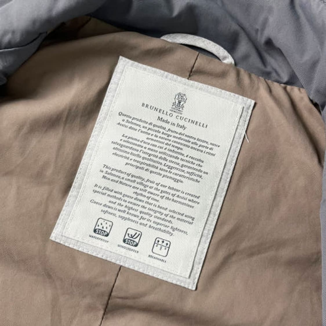 브루넬로쿠치넬리 명품 경량 패딩 조끼 PR1675 상품이미지9