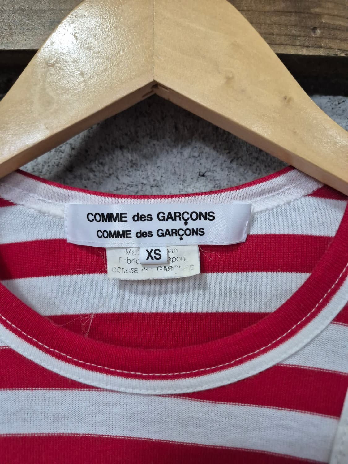 꼼데가르송 스트라이프 롱슬리브 상품이미지3