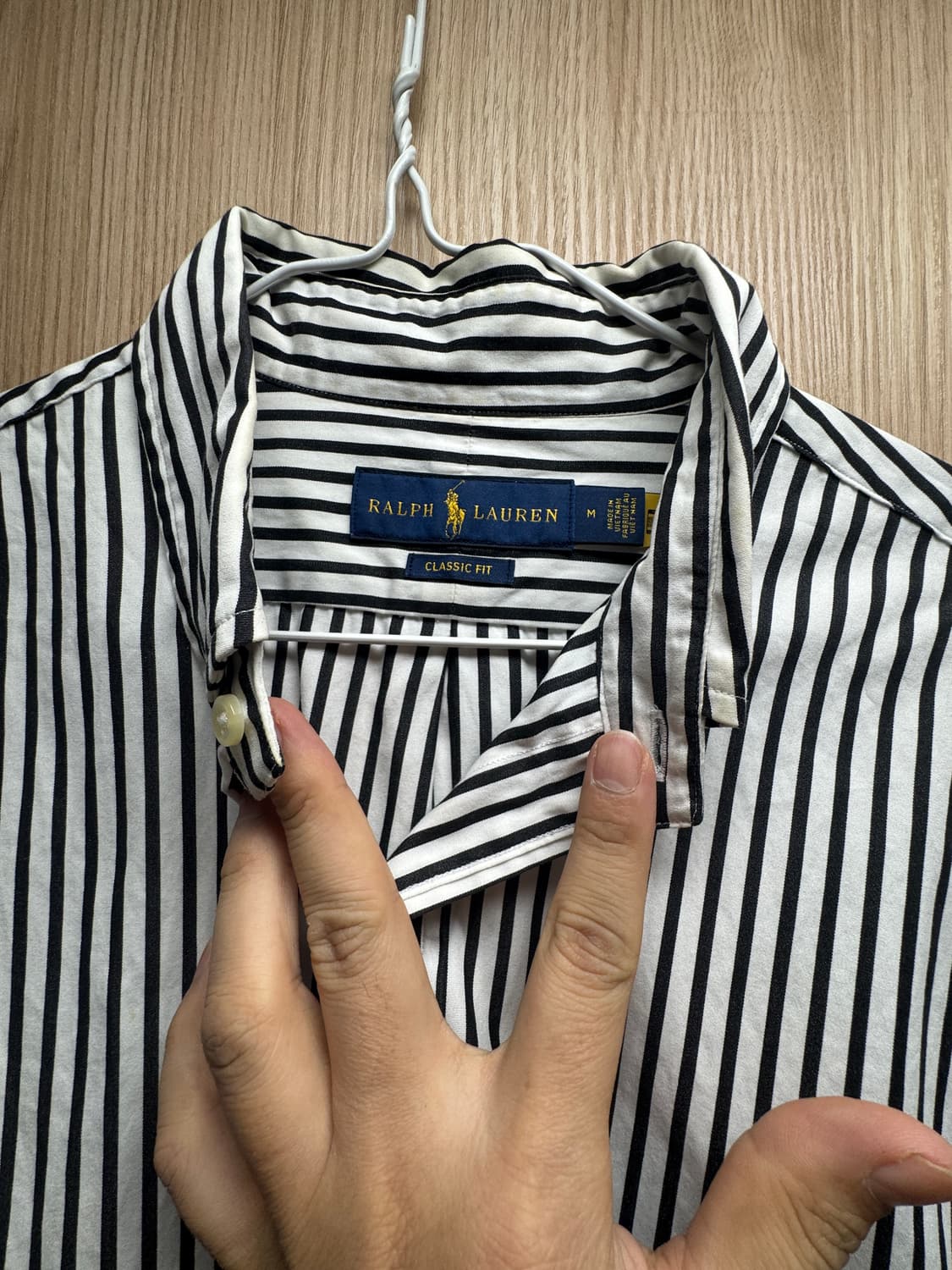 폴로 옥스포드 스트라이프 셔츠 상품이미지3