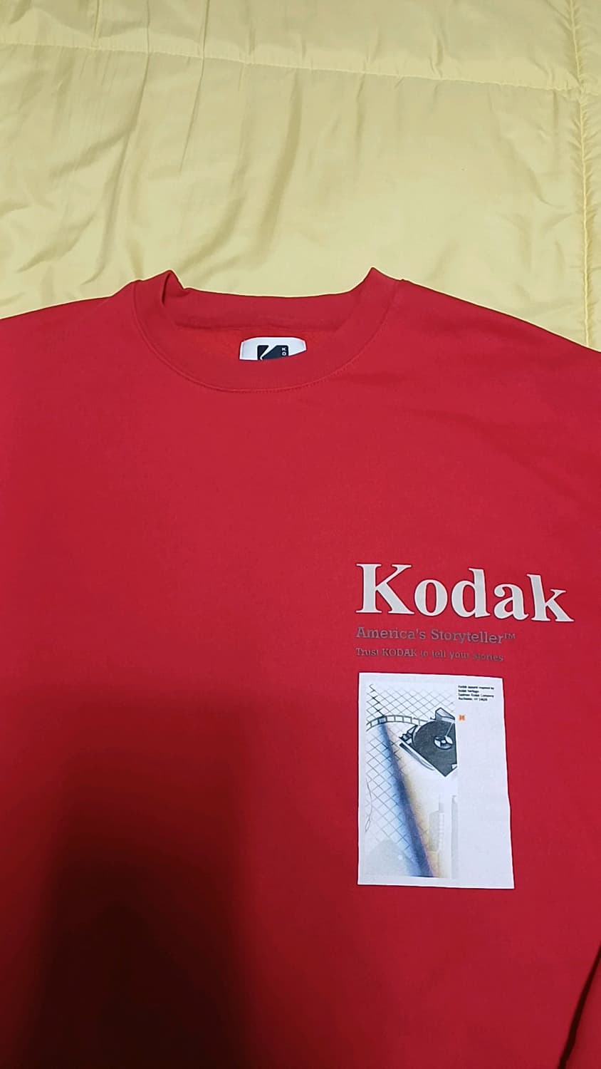 코닥 기모맨투맨 실측110 가슴62 기장72 상품이미지2