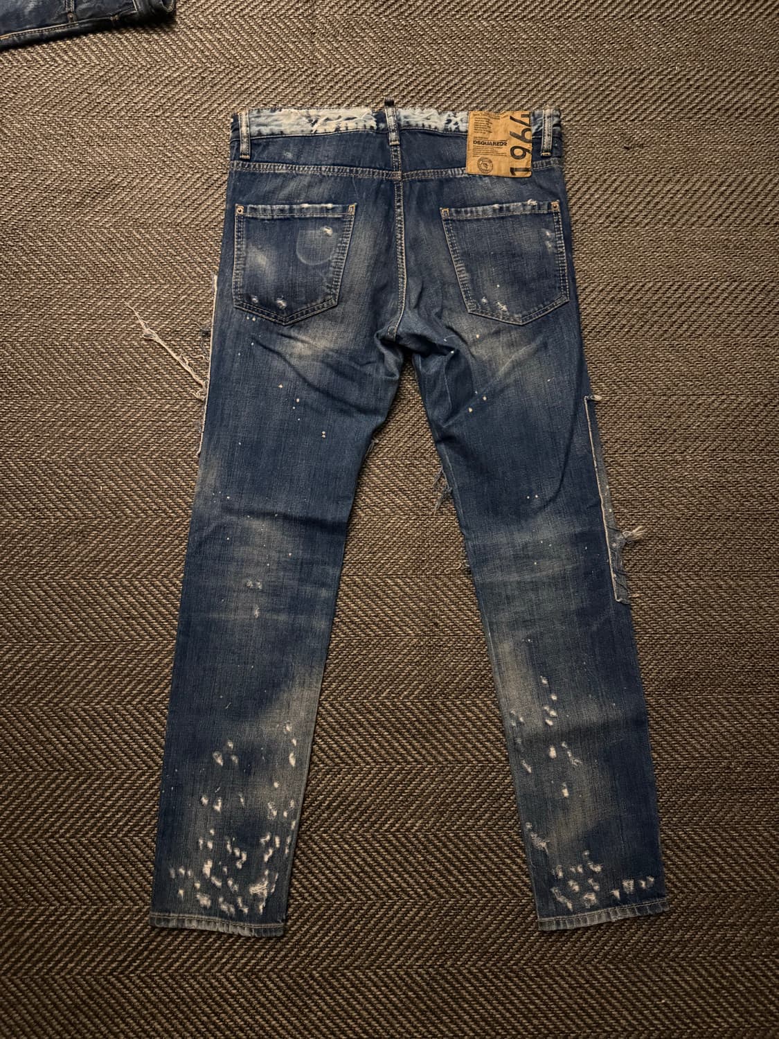 디스퀘어드 21ss 아이스 페인팅 디스 쿨가이 진 44 상품이미지4