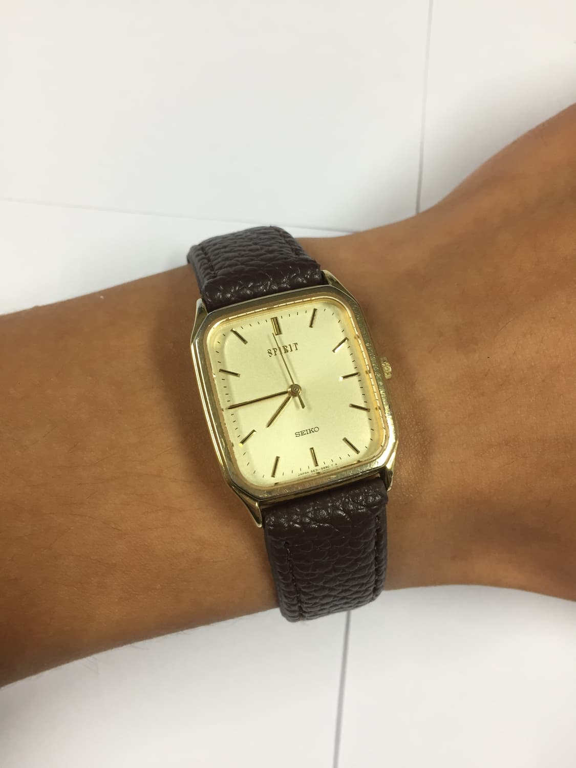 90s seiko spirit square quartz gold 상품이미지1